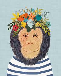 951 Mentions J Aime 19 Commentaires Mia Charro Miacharro Sur Instagram By Trying Often The Monkey Learns Monkey Art Monkey Illustration Funky Art