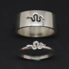 Snake Couple Set Promise Ring Snake Jewelry His And Her Matching Ring For Women And Men Alternative Engagement Wedding Ring Snake Gift Promise Ring Set Promise Rings Matching Rings