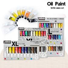 us 20 69 22 off 10 20 colors 20ml tube pebeo oil paint sets professional oil colors paint for artist drawing acrylic painting color art supplies in