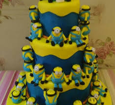 See more ideas about minion cake, minion cake design, minion birthday. Minion 3 Tier S Cake 1