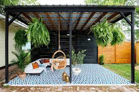 A Little Paint Is All It Takes To Totally Transform Your Patio Apartment Therapy Main Diy Patio Patio Design Backyard Patio