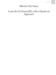 The words are linked without spaces. Pycharm Book Web Pdf Integrated Development Environment Computer Science