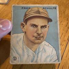 1933 GOUDEY #190 FRED SCHULTE WASHINGTON SENATORS