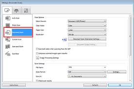 You can easily scan such items simply by clicking the icon you want to choose in the main screen of ij scan utility lite. Canon Pixma Manuals Mx450 Series Scanning Multiple Documents At One Time From The Adf Auto Document Feeder
