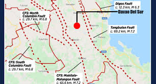 Phivolcs mindanao fault line map. Phivolcs Searching For Part Of Fault That Could Cause Bigger Earthquake