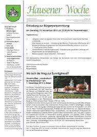 (abholung mit auto möglich) basel: Hausener Woche Hausen Im Wiesental