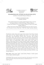 Persamaan & perbezaan antara tamadun. Pdf Sejarah Dialog Antara Agama Di Malaysia