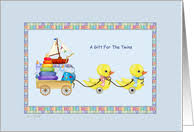 Continue to 5 of 10 below. Baby Shower Cards For Twins From Greeting Card Universe