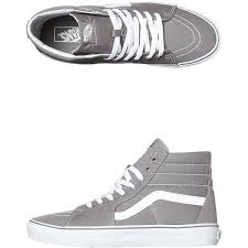 Black And White Vans High Tops Womens Vans Womens Sk8 Hi Shoe Vans Sneakers Men Vans Sneakers Sneakers Men