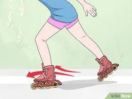 How to stop on rollerblades!acosta blades. How To Rollerblade With Pictures Wikihow