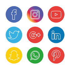 Social Media Icons Set Social Icons Icons Converter Icons Fitness Png And Vector With Transparent Background For Free Download Social Media Icons Social Icons Media Icon