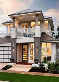 Desain rumah 2 tingkat moden. Desain Rumah Minimalis 2 Lantai Type 36 72 Terbaru Minimalist House Design House Front Design House Designs Exterior