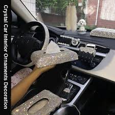 Creative Bling Crystal Diamond Car Ornaments Decoration Car Air Freshener Vent Ebay Car Interior Decor Car Interior Girly Car Accessories