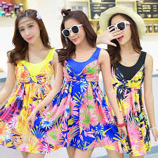 Swimming dresses are popular among christians belonging to the conservative holiness movement. Plus Size Swimsuit Women Swimming Suit Beach Swim Dress Ladies Big Beachwear Shopee Malaysia