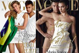Who Had the Better Vogue Cover: Cristiano and Irina or Neymar and Gisele? -  Sports Illustrated