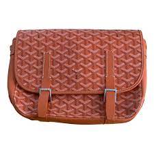 Ballerinas stiefeletten pumps sandalen sneaker stiefel. Goyard Taschen Aus Leder Orange 15778767
