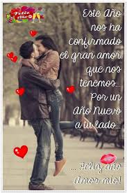 Feliz Ano Amor Mio Con Corazones Holiday Quotes Love Quotes Amor Quotes