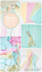 Birthday Backdrops For Photos Easy Spring Backdrop With Tablecloths Birthday Backdrop Easter Backdrops Pastel Birthday