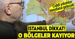 İçişleri bakanlığı'nın koordinasyonunda i̇stanbul valiliği, i̇l jandarma komutanlığı, afad ve diğer kamu kurumları ile birlikte, çok detaylı bir deprem eylem planı hazırlandı. Istanbul A Harita Uzerinde Son Dakika Deprem Uyarisi Depremde Kayma Hareketi Heyelanlara Donusecek Takvim