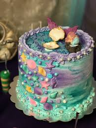 Bizcocho De Baby Shark Mermaid Cake Cake Mermaid Cakes Chocolate Decorations