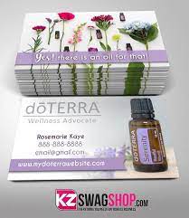 Doterra business card design 13. Doterra Business Cards Style 4 Kz Swag Shop