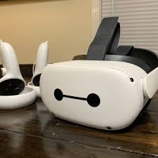 Baymax Oculus Quest 2 Decal Custom Color Free Shipping Etsy In 2021 Oculus Baymax Custom Color