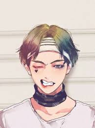 Pin By Oikawa Tooru On Fanart Bts Drawings Fan Art Taehyung Fanart