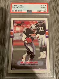 Bo jackson was a phenomenal talent running the football, averaging 5.4 yards a carry during his brief nfl career while playing for the raiders part time and but jackson may be overestimating how well he'd do in today's game. Auction Prices Realized Football Cards 1989 Topps Bo Jackson