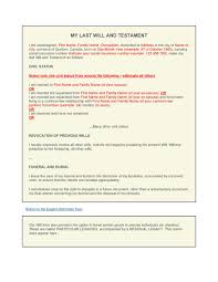 Each of these types of wills is described below. 39 Last Will And Testament Forms Templates á… Templatelab