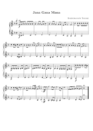 File Jana Gana Mana Sheet Music Jpg Wikipedia