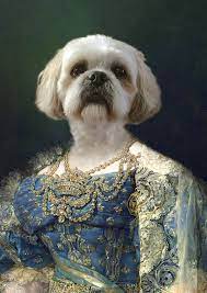Maybe you would like to learn more about one of these? Renaissance Pet Portrait By Astrid Brisson Notonthehighstreet Com