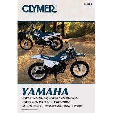 Yamaha Pw50 Y Zinger Pw80 Y Zinger And Bw80 Big Wheel 81 02 Edition 2 Paperback Walmart Com Clymer Big Wheel Motorcycle Repair
