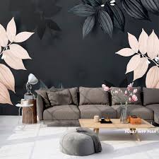 20+ trend warna cat ruang tamu yang sejuk dan bagus 2021. Wall Banner Dinding Tembok Ruang Tamu Motif Gambar Murals Daun Pisang Daun Natural Masa Kini Shopee Indonesia