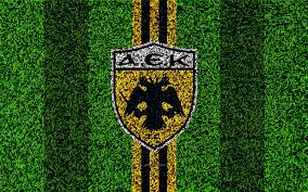 This free logos design of aek athens (70's) logo ai has been published by pnglogos.com. Hd Wallpaper Soccer Aek Athens F C Emblem Logo Wallpaper Flare