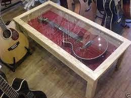 At zazzle, we make it easy to design your own custom mug. Guitar Glass Display Coffee Table