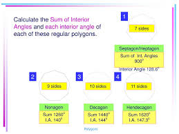 When you divide a polygon into triangles. Ppt Polygons Powerpoint Presentation Free Download Id 5678958