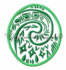 Moana Heart of Te Fiti Applique Design Original Artwork by Udoappliques™  Embroidery Machine Digital Download - Etsy