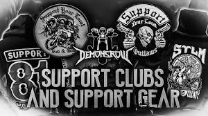 Support 15 outlaw oval motorcycle biker brass knuckle patch mc 1%er sew iron. Support Clubs Youtube