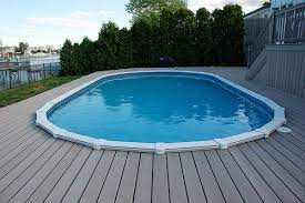 Timbertech Pool Deck Swimming Pool Decks In Ground Pools Pool Deck Plans