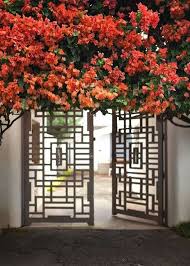 Bougainvillea Garden Gates Bougainvillea Garden Design