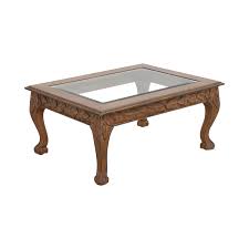 4.2 out of 5 stars 473. 89 Off Traditional Glass Top Coffee Table Tables