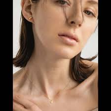 PAS TIERRA【Ray】K10 ムーンネックレス