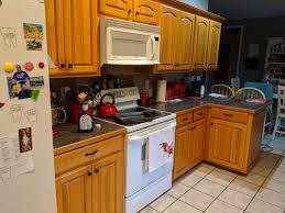 I was able to do my entire kitchen…the cabinet boxes and doors with just a quart of paint (about 4 batches of chalk paint). Golden Oak Color Honey Paint Color Kitchen Colors With Light Oak Cabinets Kitchen Paint Colors With Dark Oak Cabinets Kitchen Paint Colors With Wood Cabinets What Color Is Oak Best Kitchen Colors