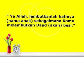 Insyaallah akan menjadi anak yang penurut serta tidak nakal. Ikhtiar Melembutkan Hati Anak Share 1 Ayat