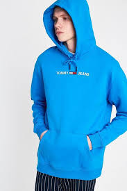 Tommy Jeans Small Logo Light Blue Hoodie Mens M From Urban Outfitters On 21 Buttons