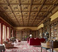 A Familiar Sight It Would Be Unsurprising If So The Conjoined Library And North Library At Hig Highclere Castle Interior Highclere Castle Downton Abbey Decor