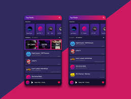 Radio App Design In 2020 App Design Design App