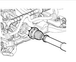 Drive Shaft Removal Need To Replace Drive Shaft Due To A Broken