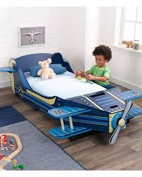Enjoy free shipping on most stuff, even big stuff. Kidkraft Airplane Toddler Bed With Storage Space Wood Boy