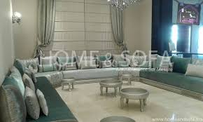 Salon Marocain Salon Marocain Gris Vert Table Basse Home And Sofa Moroccan Living Room Home Decor Home